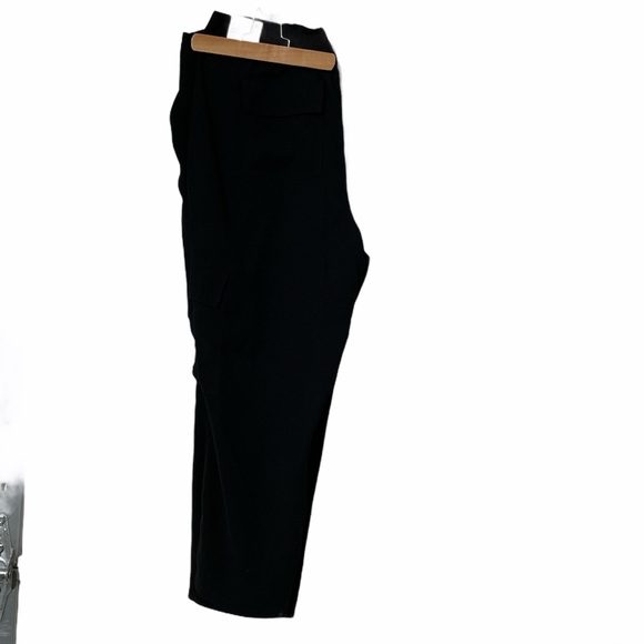 NWT EXPRESS Black Mid Rise Pull On Utility Pant - Picture 3 of 9